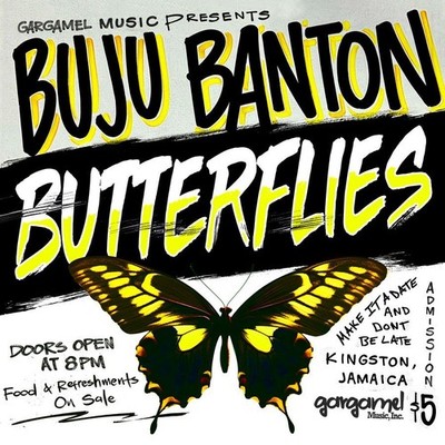 Buju Banton Butterflies (Vinyl) 7'' Single
