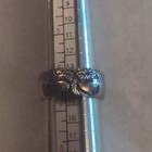 Silvertone Tree Design Ring — photo 1