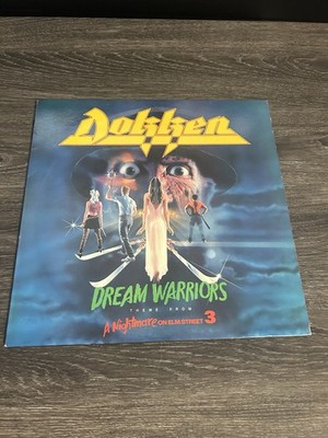 Dokken Dream Warriors Theme A Nightmare on Elm Street 3Vinyl LP
