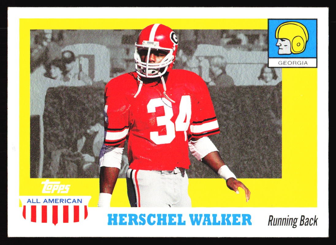 Herschel Walker 2005 Topps All American #51