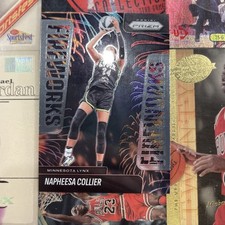 2025 Panini Prizm WNBA Napheesa Collier #7 Fireworks Insert - Lynx 🏀