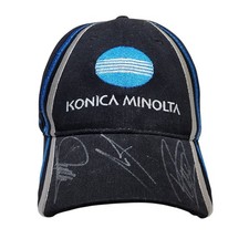 SIGNED 2017 Rolex 24 Daytona WINNER Wayne Taylor Konica Minolta Cap Hat Adjust