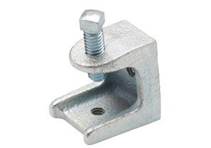 Bridgeport 953 Clamp, Beam Insulator Support, Malleable Iron, UNC 3/8-16