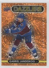 2021-22 Upper Deck Series 2 Dazzlers Orange Gabriel Landeskog #DZ-62 0il7