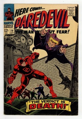 Daredevil #20 VG- 3.5 1966
