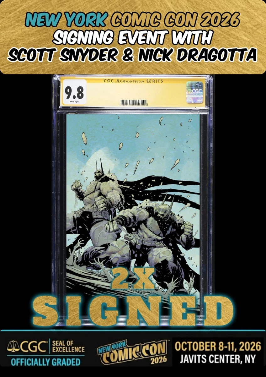 New York Comic Con 9.8 Near Mint/Mint Comics, Graphic Novels