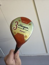Ben Hogan Apex Persimmon 3 Wood Steel Apex 4 Steel Stiff Flex Right Vintage 43"
