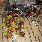 Vintage To Now Jewelry Junk Drawer  925  Gold/Silver Diamond Accent Earrings — photo 6