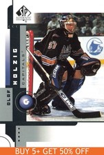 2001-02 SP Authentic #89 Olaf Kolzig Washington Capitals Hockey