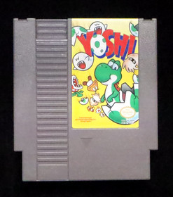 Yoshi Nintendo NES Original Authentic Gray Cartridge Tested