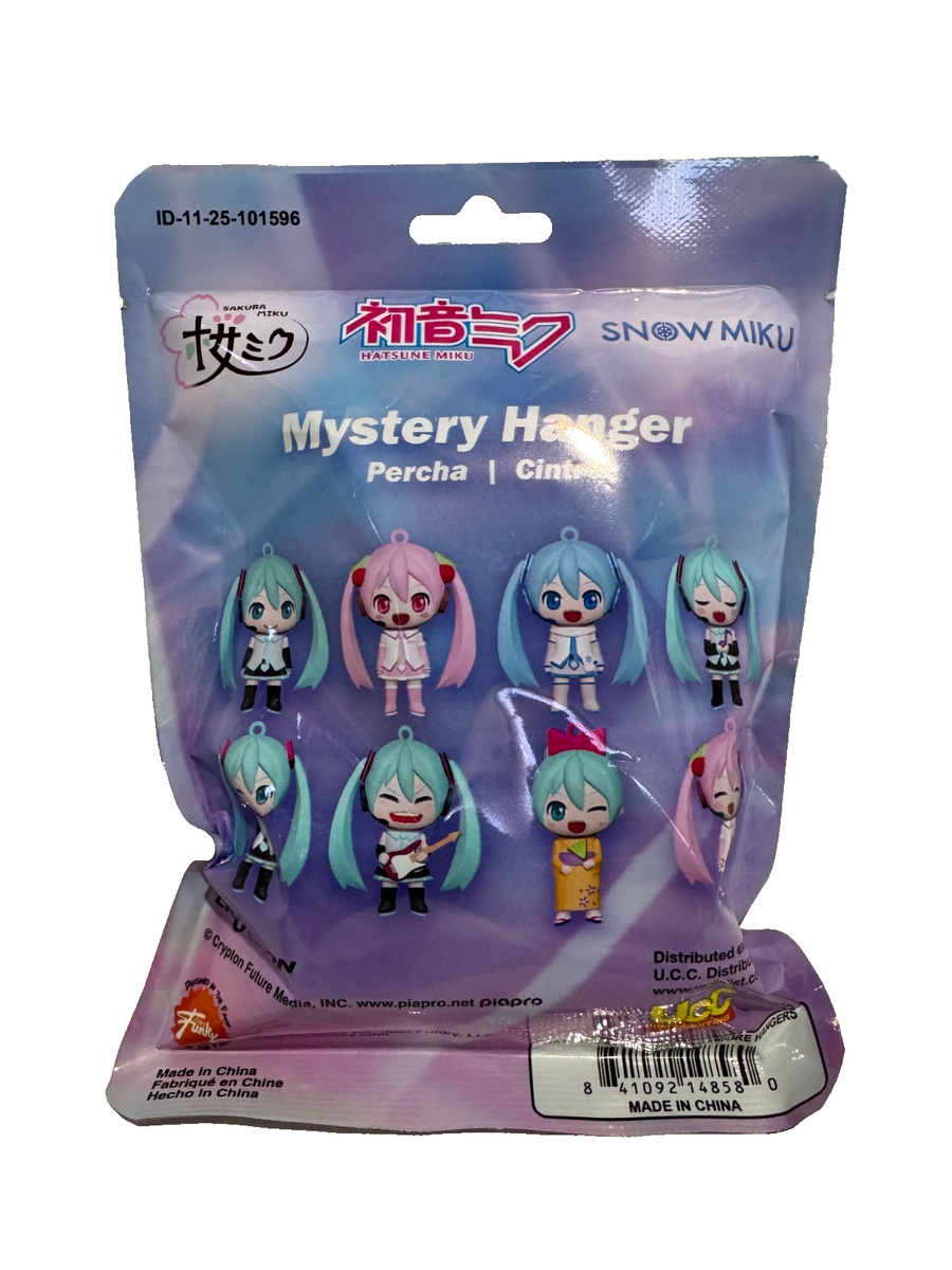 1 Pack HATSUNE MIKU Mystery Hang Blind Bag Play Pack Clips