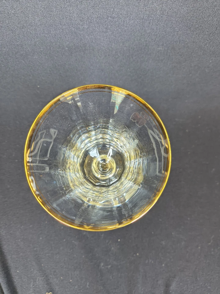 Par de copas de vino Mikasa Jamestown 9" adorno dorado $45 incluye envío gratuito Foto 4 de 4