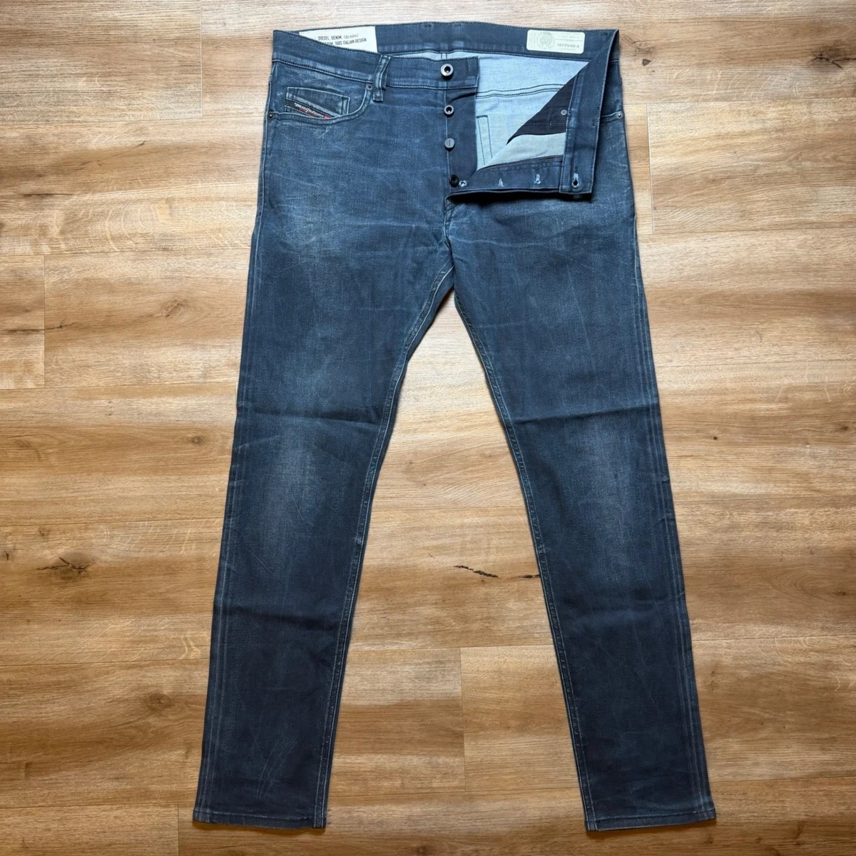 Diesel Tepphar Slim Jeans for Men for sale - eBay