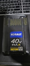 Kobalt 40V MAX 5.0Ah Lithium lon Battery KB 540-06 PARTIALLY CHARGES 2 Lights
