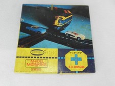 Vintage Aurora Model Motoring USA Original Box R.R. CROSSING RR Slot Car
