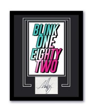 Blink 182 Mark Hoppus Autographed Signed 11x14 Framed Photo ACOA