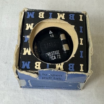 IBM Golf Ball Type Element Prestige Pica 72 10 Pitch For Selectric I & II