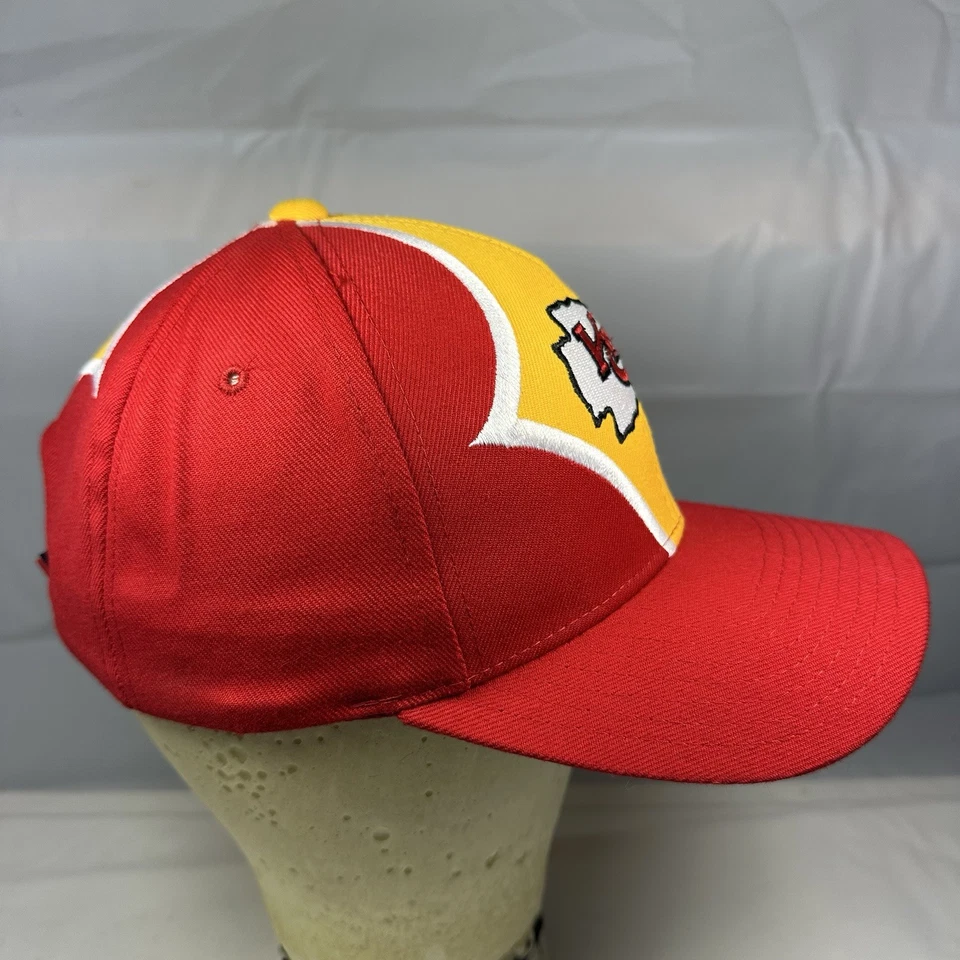 Gorra de colección Kansas City Chiefs STARTER mezcla de lana con tirantes NFL ProLine gorra Foto 4 de 4