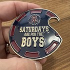 Bar Stool Sports Saturdays Are For The Boys Bottle Opener Challenge Coin — photo 6
