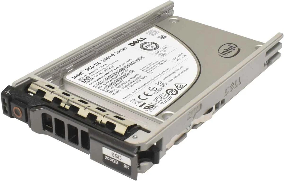 Dell Intel DC S3610 200GB 2.5" 6G SATA SSD SSDSC2BX200G4R 03481G R630 R730 R830 - Bild 3 von 4