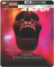 Final Destination Bloodlines (4K Ultra HD + Blu-ray + Digital) Steelbook New !!