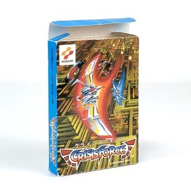 Crisis Force Famicom NES CIB Box Manual Flyer Postcard Konami Shooter NTSC-J