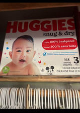 huggies size 3 diapers never been opened