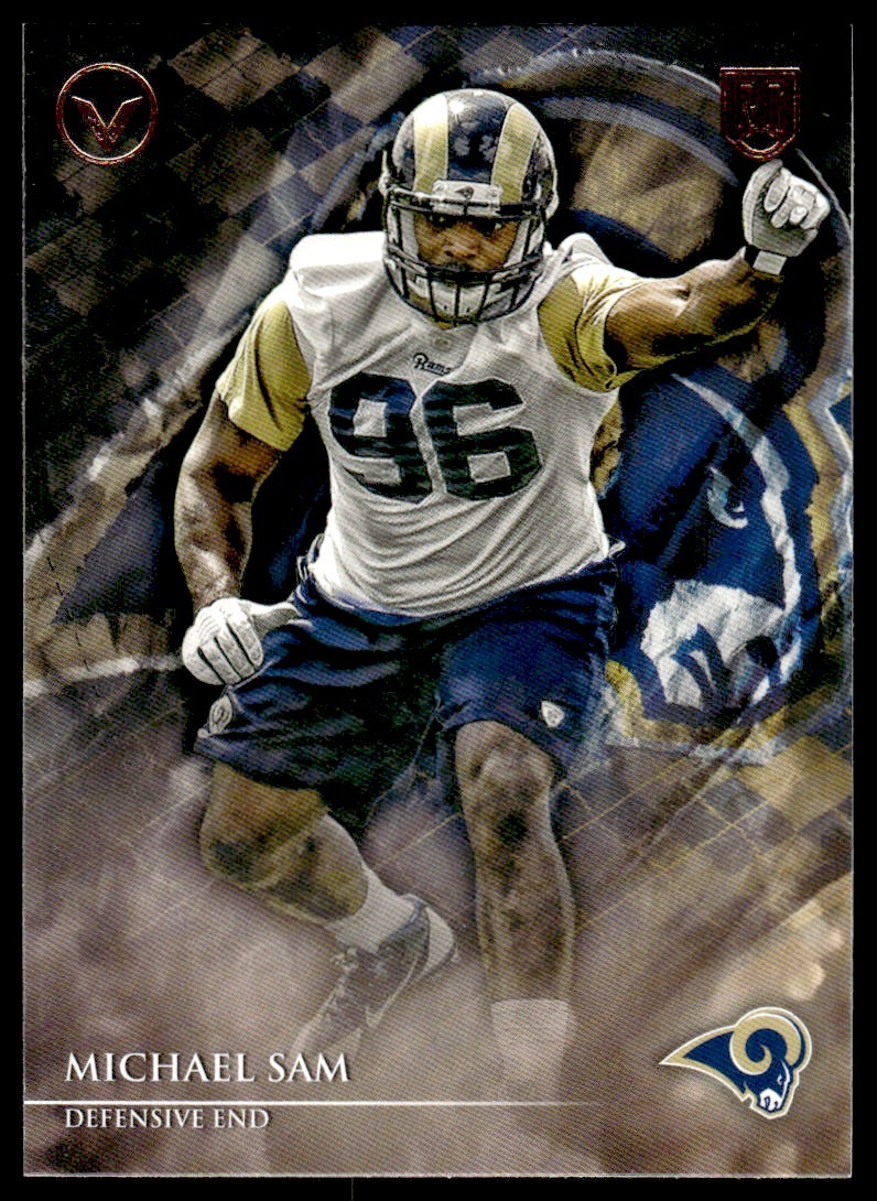 2014 TOPPS VALOR MICHAEL SAM #96 RC ST. LOUIS RAMS 1527