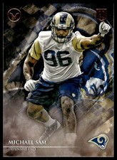 2014 TOPPS VALOR MICHAEL SAM #96 RC ST. LOUIS RAMS 1527