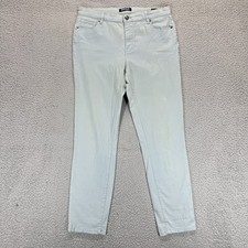 Buffalo David Bitton Women 8/29 Daily Mid Rise Stretch Skinny Ankle Grazer Pants