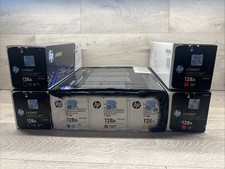 7-Pack Genuine HP 128A 1 Cyan / 1 Yellow / 3 Magenta / 2 Black Color Toner Set
