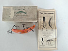 Helin Tackle Co. Flatfish Vintage Wood Plug Lure w/ Original Box & Insert 1946 — photo 7