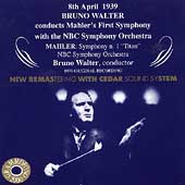 Bruno Walter Conducts Mahler's First Symphony (CD, Jan-1996