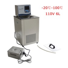 -20℃ - 100℃ 6L Liquid Cooling Circulator 110V Lab Water Bath Pump Chiller Cooler