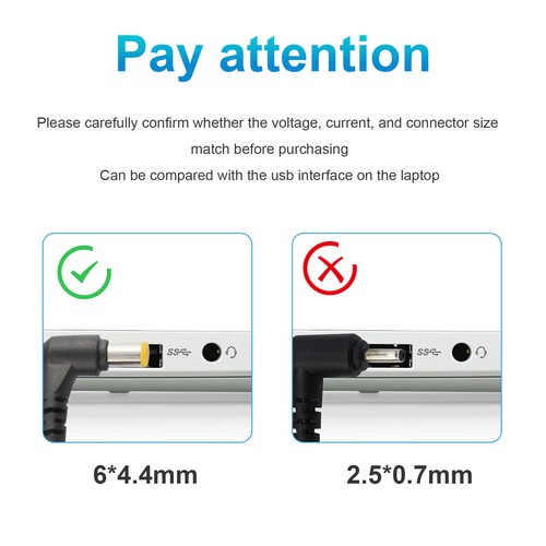90W AC Power Adapter Charger For Sony Vaio VGP-AC19V25 VGP-AC19V26 VGP-AC19V27 - Picture 3 of 10