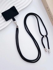 1pc Adjustable Retractable Phone Lanyard Strap Necklace Chain
