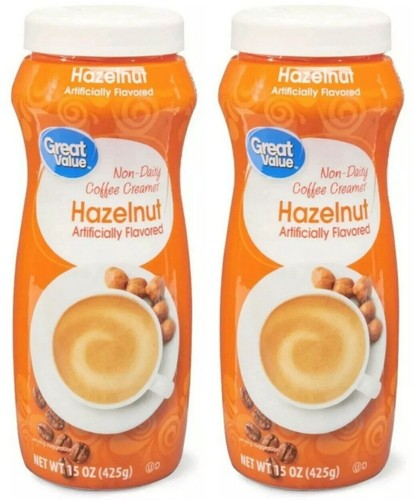 Pick 2 Great Value Coffee Creamers- Caramel Macchiato, French Vanilla, Hazelnut, - Picture 3 of 7