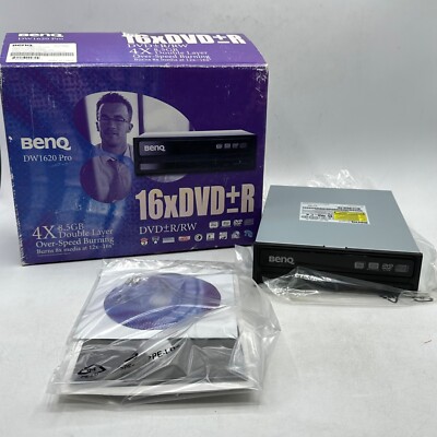 Vintage BENQ Corporation DW1620 Disk/DVD Drive Black 