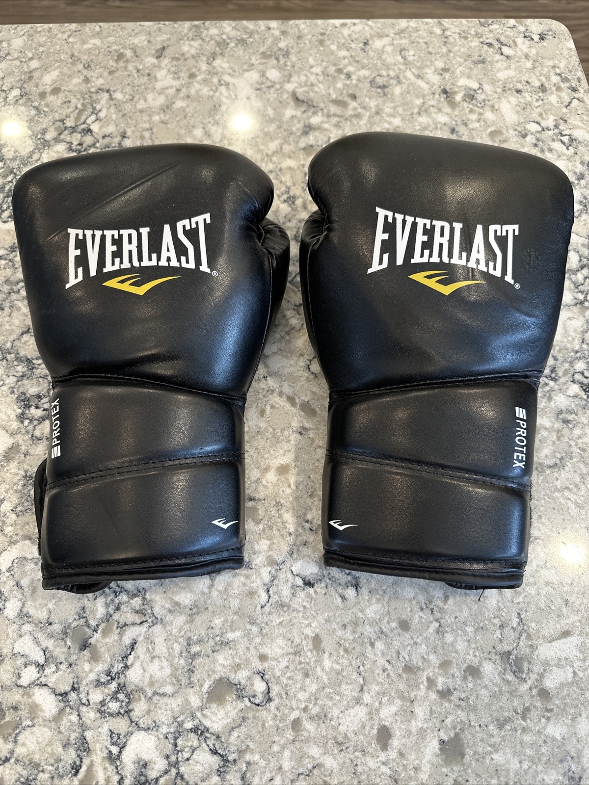 Everlast Protex Sparring Boxing Gloves 16oz L/XL Black Bag Training eBay