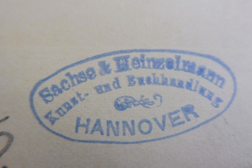 ANTIKE 1880ER JAHRE HANNOVER DEUTSCHLAND SCHRANKKARTE MALERISCHE STADT HANNOVER HAUS SELTEN - Bild 11 von 12