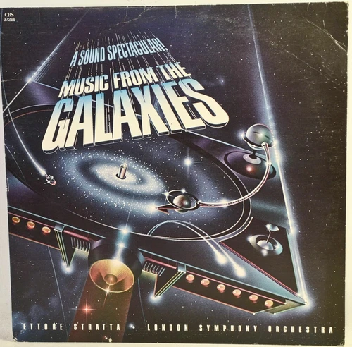 Ettore Stratta Music From the Galaxies LP Vinyl Album 1980 CBS BL 37266