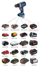 Battery Adapter for Bosch Professional 18V Tools  Jadapters 