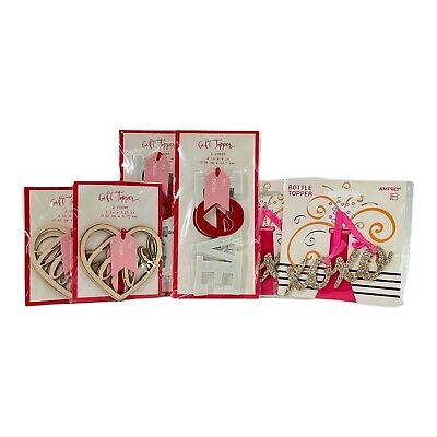 hearts job lot Valentines day gift favours market fete fair 10 boxes & gift