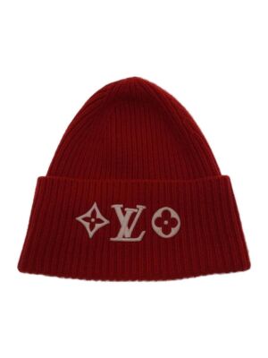 帽子 Louis Vuitton Bonnet LV Headline Louis Vuitton LV Headline Beanie Black - FW22 - US