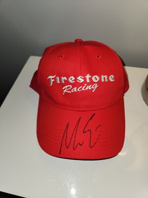 Marcus Ericsson Firestone Hat Autographed Chip Ganassi Racing #8 Huski Honda 
