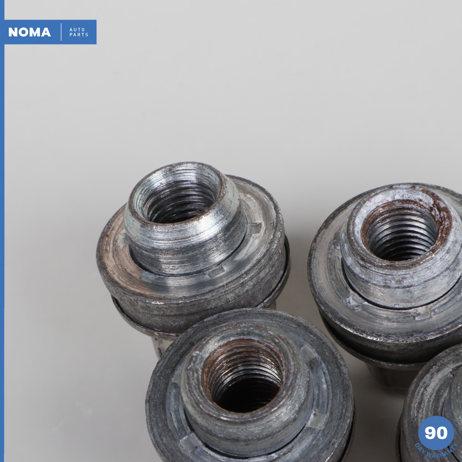 0921 Jaguar XF XFR X250 Wheel Lug Nuts Bolts Set of 5 1X431012AB OEM