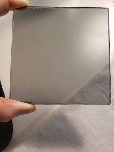Tiffen 4x4" Water White Linear Pol Filter Polarizer WTR/WHT WW - Picture 9 of 9