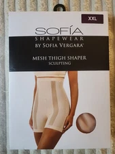 Womens Shapewear Thigh Shaper XXL Sculpting No Slip Sofia Vergara Holidays 