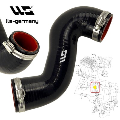 LLS  Ladeluftschlauch für VW T4 IV Transporter Pritsche 2.5 TDI