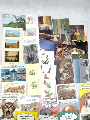 Vintage Random Lot Postcards / Note Papers Collector Estate Find RARE - Picture 2 of 4